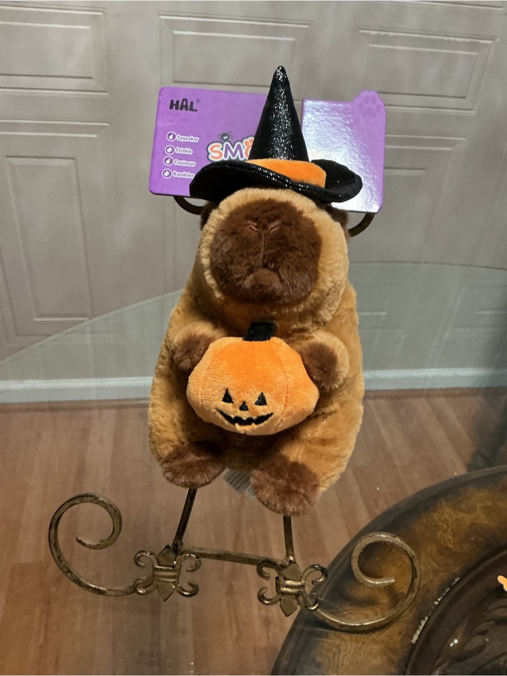 Brand New Halloween Hal Smoochy Very Cute Pet  Pals  ~ I Giggle  Dog Toy. 9.5”